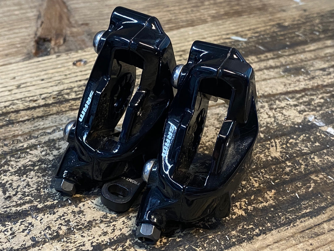 JJ209 スラム SRAM RIVAL eTap AXS D1 ブレーキ レバー セット2x12S 補修跡