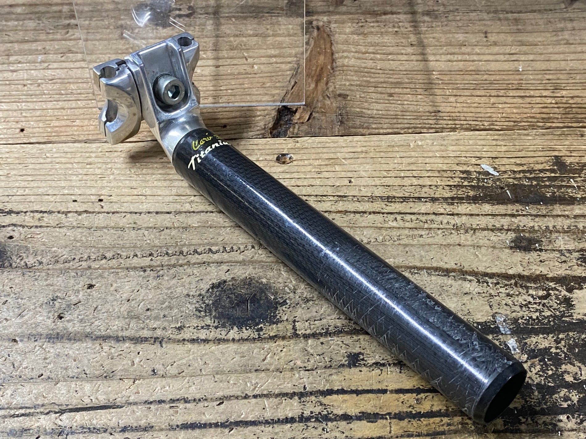 KJ065 セライタリア SELLE ITALIA Flite carbon titanium シートポスト
