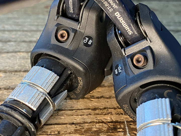 JW213 シマノ SHIMANO デュラエース DURA-ACE ST-R9160 TT/トライアスロン用 デュアルコントロールレバー Di2 電動 通信確認済