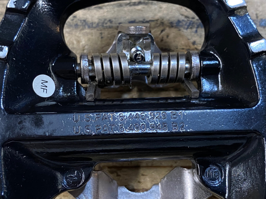 JU245 シマノ SHIMANO PD-A530 ビンディングペダル SPD 片面フラット 黒