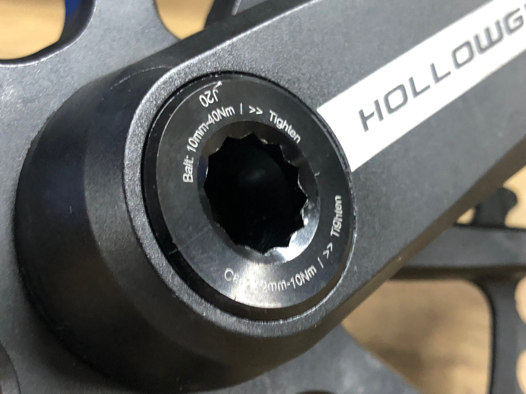 JR073 ホログラム HOLLOWGRAM スパイダー クランクセット 52/36T 170mm FG11