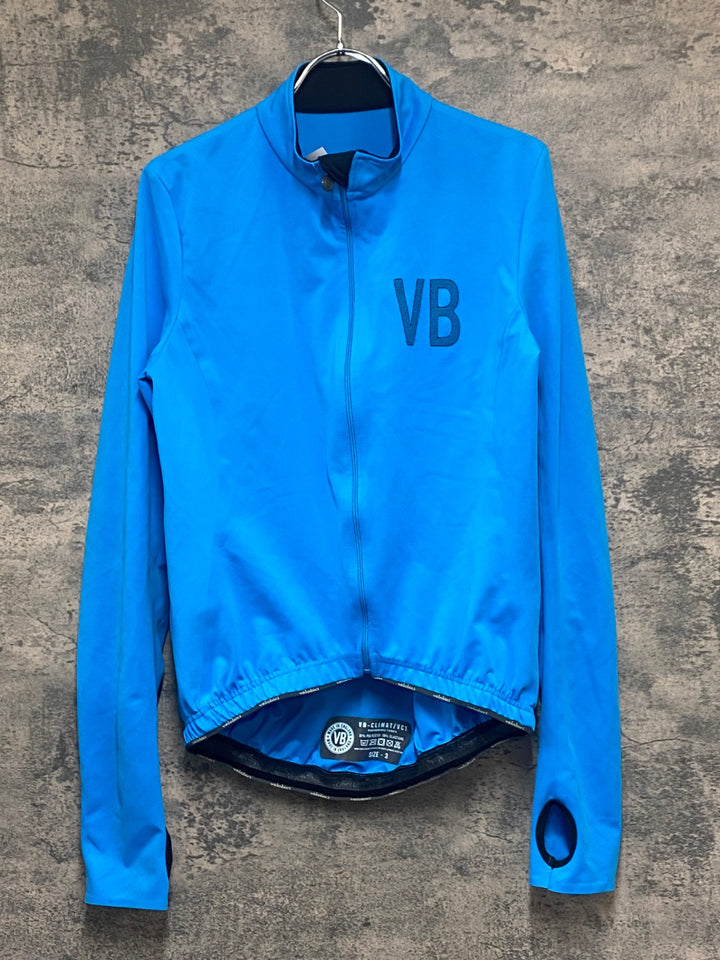 KR408 ヴェロビチ VELOBICI 長袖 サイクルジャケット 青 3