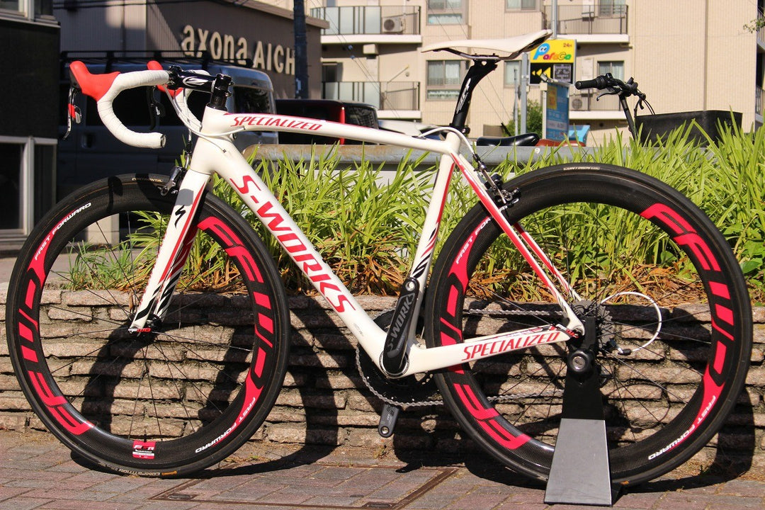 世界限定300台! スペシャライズド SPECIALIZED ターマック S-WORKS TARMAC SL4 2013 54サイズ スラム レッド MIX 11S カーボン ロードバイク 【名古屋店】