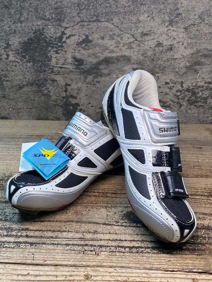 JR492 シマノ SHIMANO SH-R132L ビンディングシューズ 黒 EU37