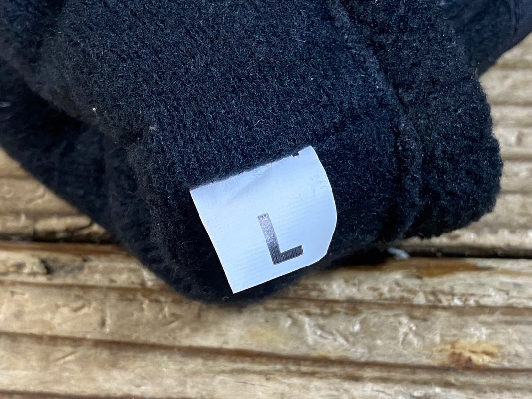 KF094 カフェドシクリステ CAFE DU CYCLISTE 長指ウィンターグローブ フリース 黒 L