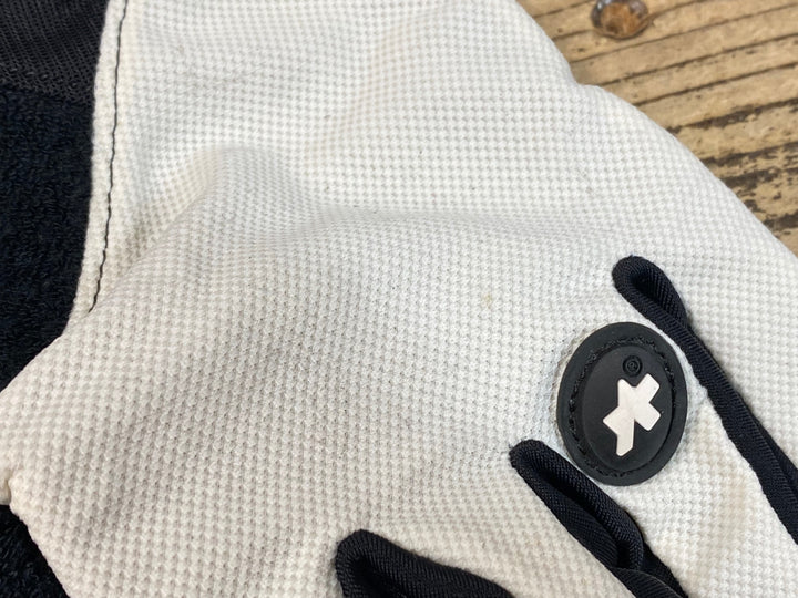 JQ222 アソス assos 長指グローブ 白 M メッシュ
