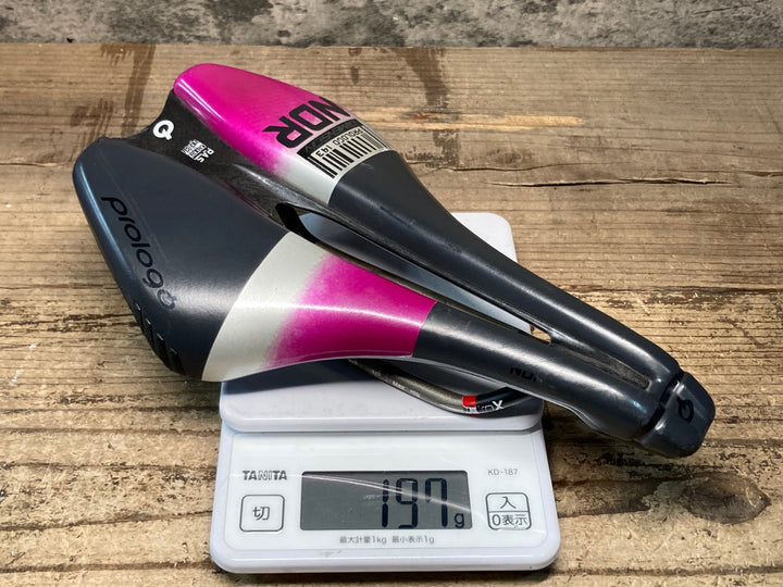 JN567 プロロゴ prologo DIMENSION NDR 143 サドル 黒 紫 143mm TiroXレール