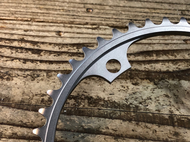 JY163 シマノ SHIMANO デュラエース DURA-ACE チェーンリング 厚歯 46T njs
