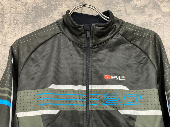 JX960 バイシクルライン Bicycle Line BL 長袖 サイクルジャージ 黒 M