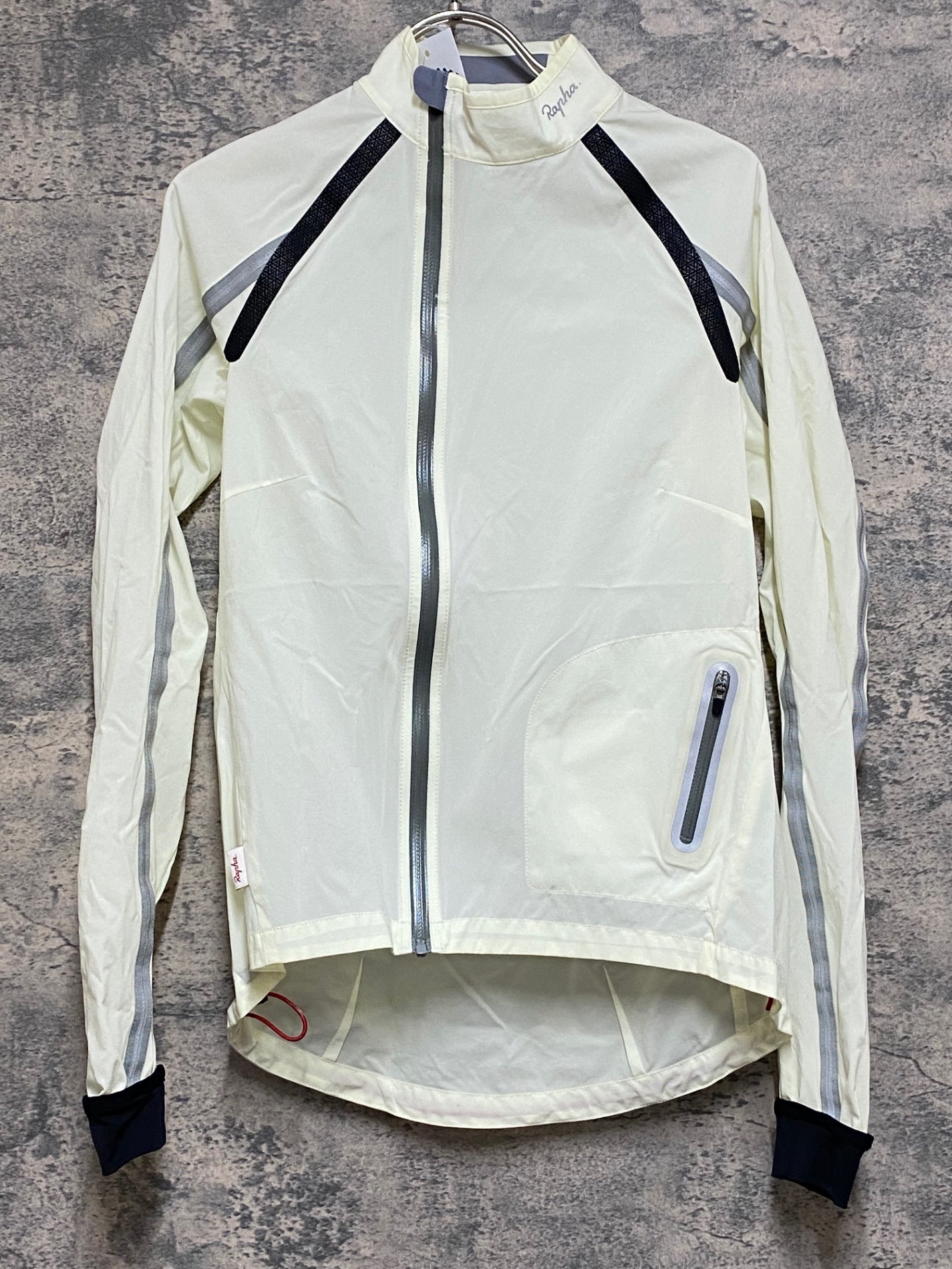JS155 ラファ Rapha WOMEN'S WIND JACKET ウインドブレイカー 白 XS