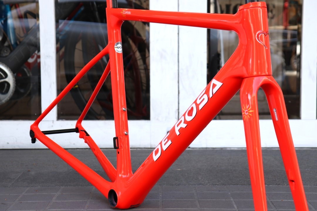 デローザ DE ROSA メラク ディスク MERAK DISK TEAM COFDIS 2020モデル 50サイズ カーボン ロードバイク  フレームセット 【横浜店】