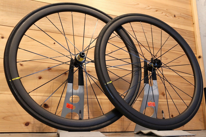 未使用 マヴィック MAVIC キシリウム KSYRIUM PRO CARBON UST DISC カーボン チューブレス ホイールセット シマノ11S 【千葉店】