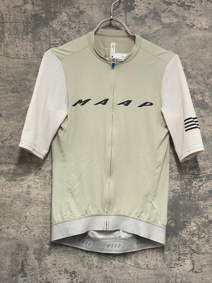KE864 マープ MAAP PRO FIT JERSEY 半袖 サイクルジャージ グレー M