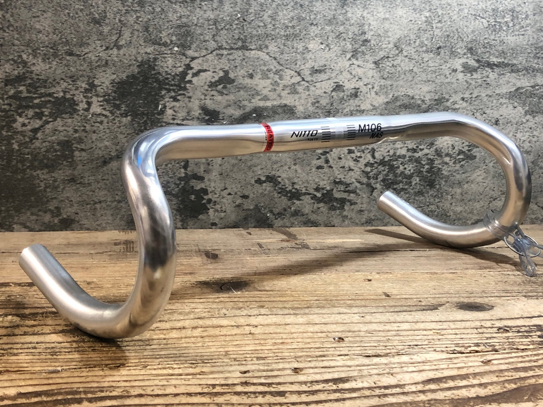 KK420 日東 NITTO M106 NAS アルミドロップハンドル Φ 26.0 エンドC-C420mm