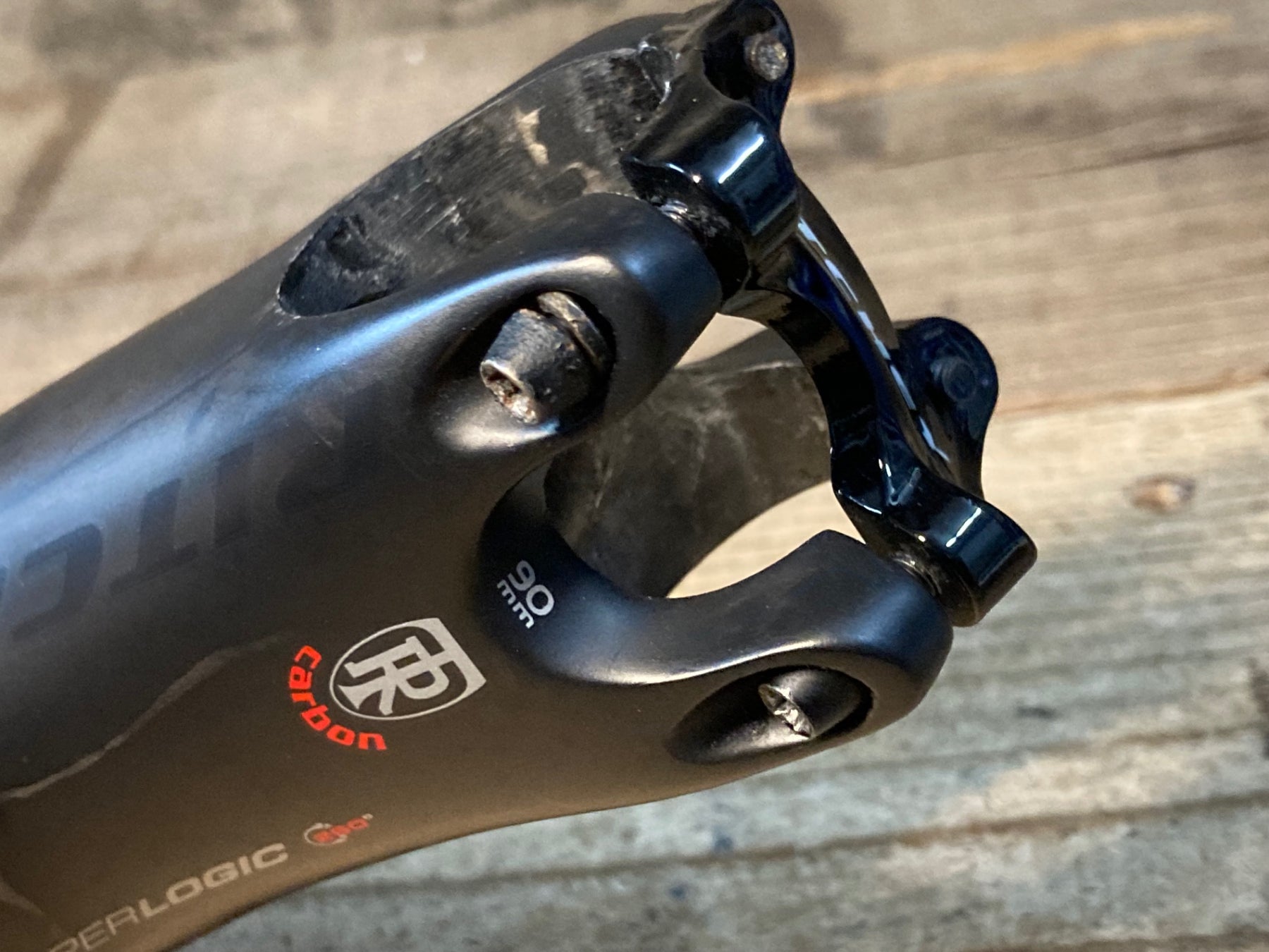 JQ915 リッチー RITCHEY SUPER LOGIC カーボン ステム 90mm 黒