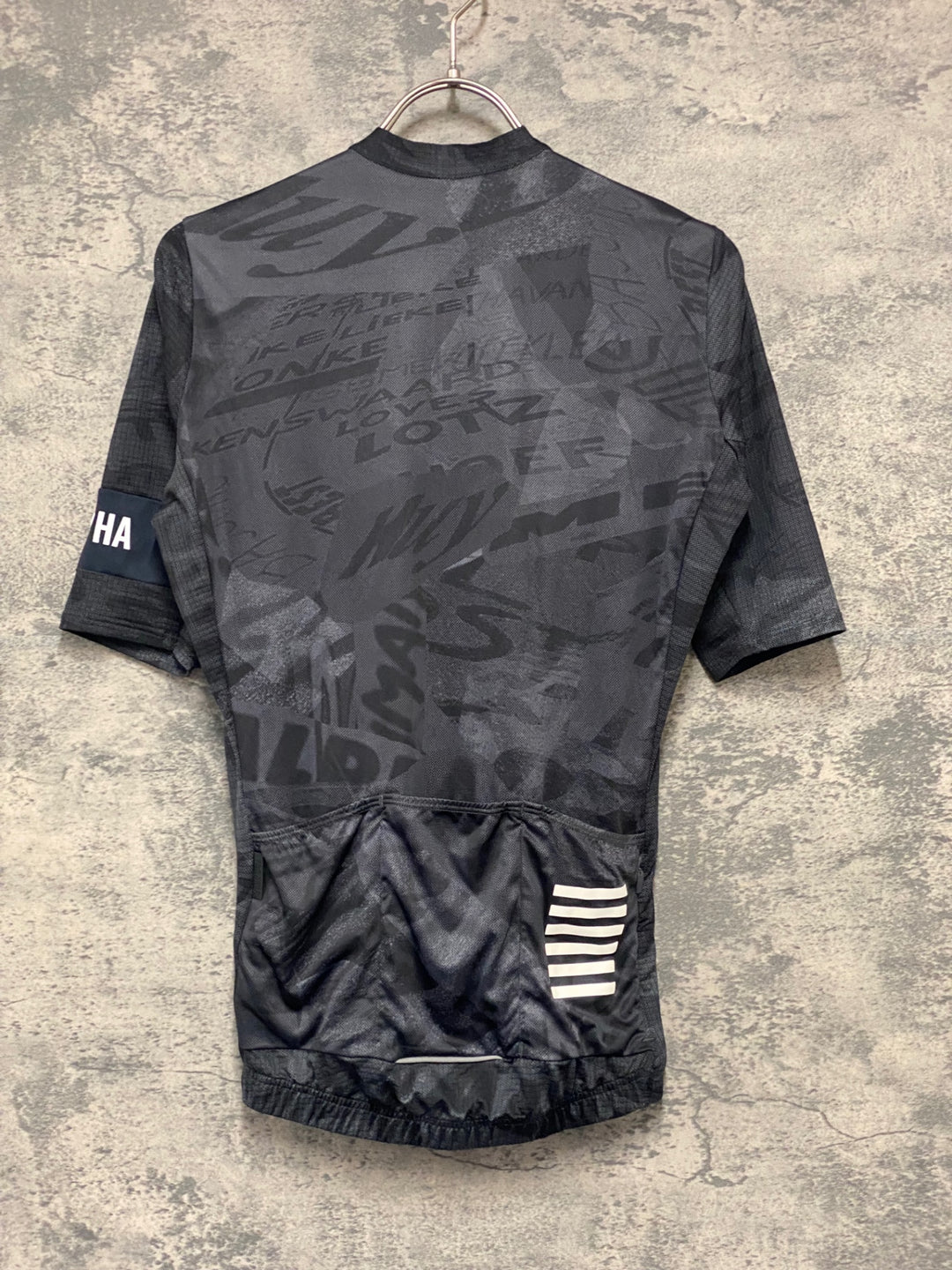 KF634 ラファ Rapha RCC PRO TEAM JERSEY 半袖 サイクルジャージ 黒 S