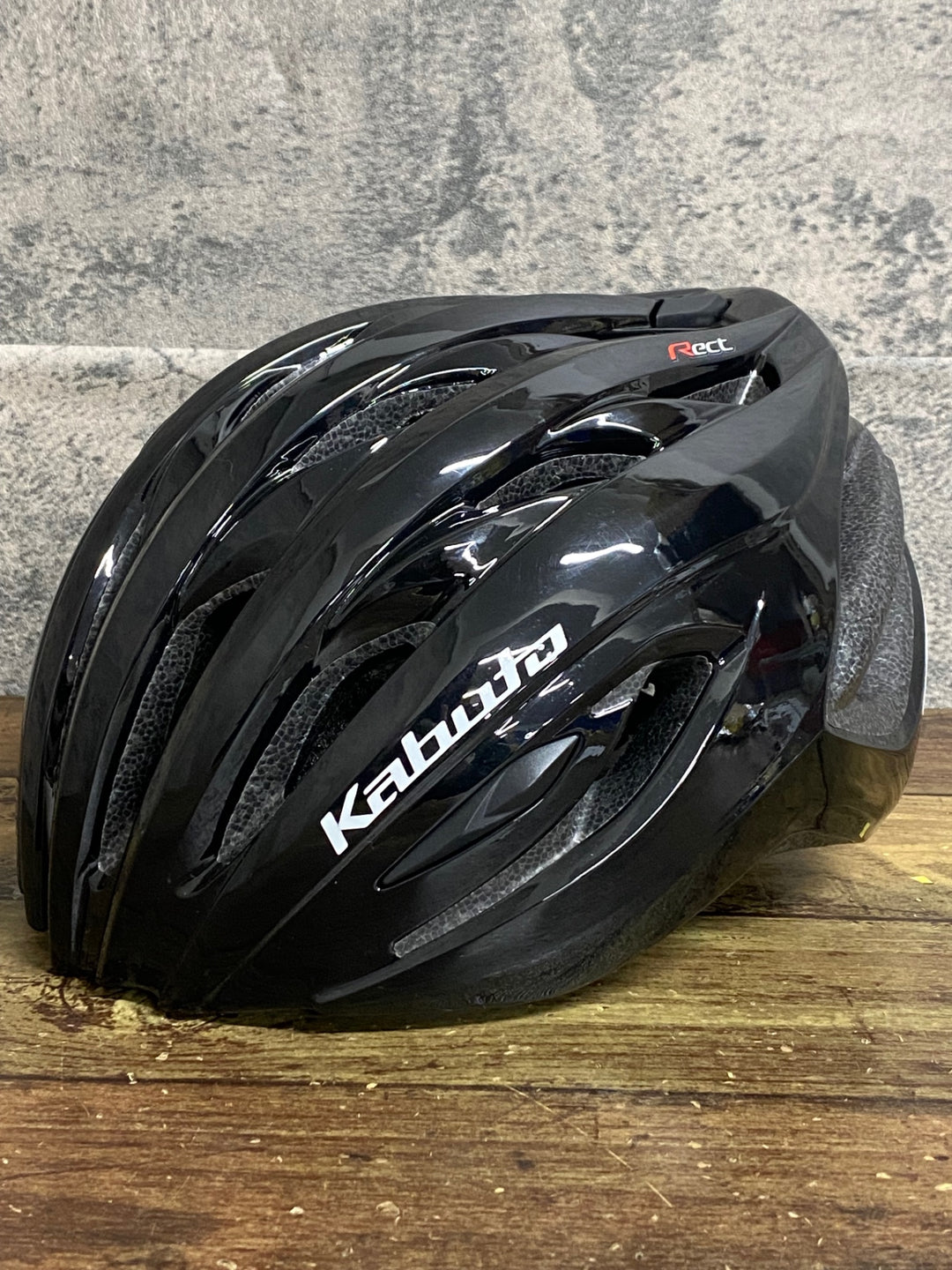 KA236 カブト Kabuto RECT ヘルメット M/L 黒 令和6年8月製造