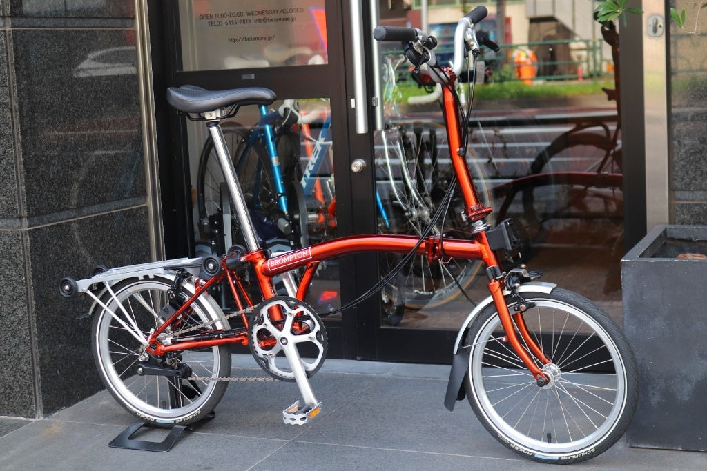 ブロンプトン BROMPTON M6R 2019モデル フレイムラッカー ミニベロ 折り畳み小径車 【東京南麻布店】