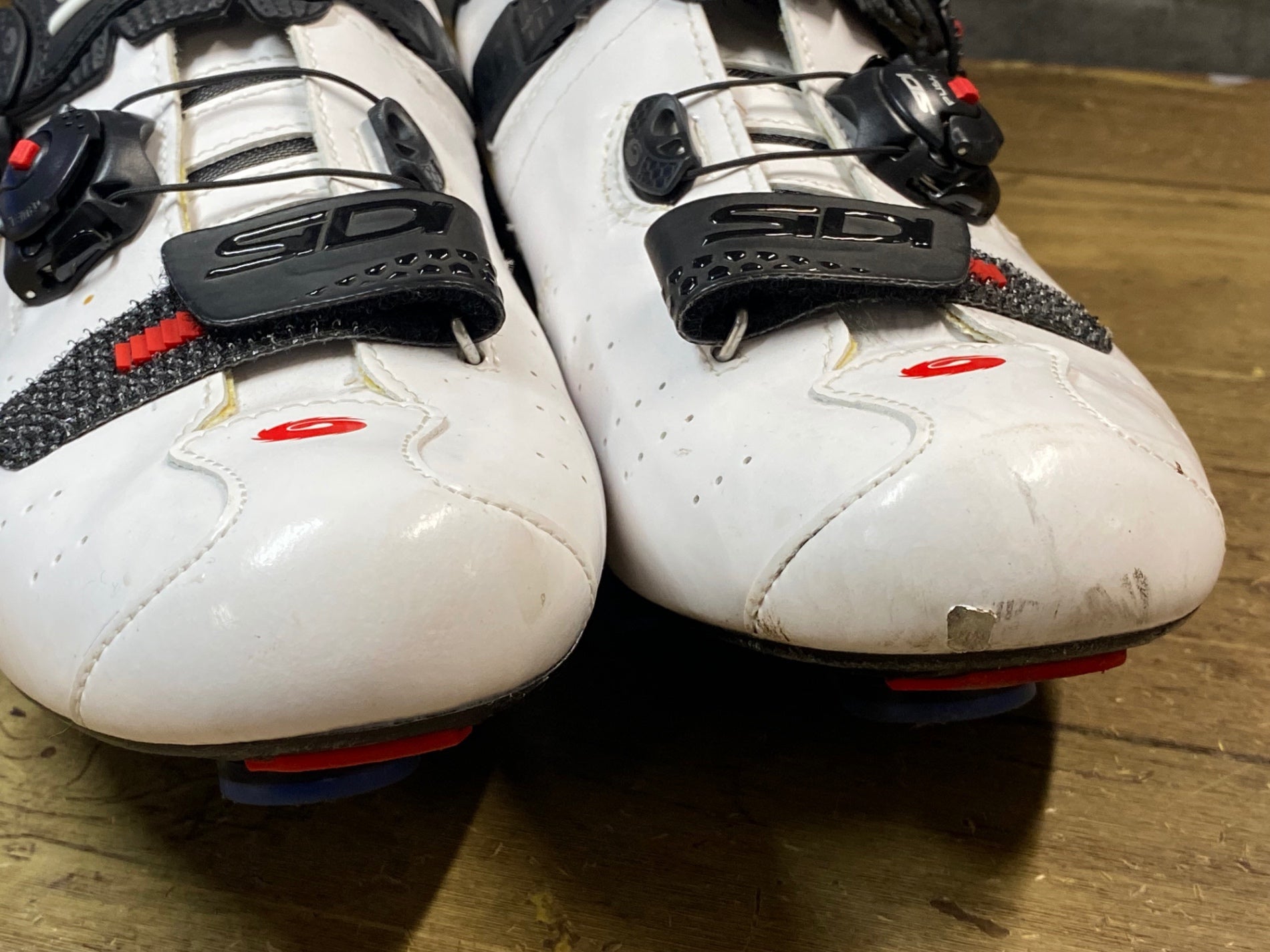 JV721 シディ SIDI CARBON TWELVE ビンディングシューズ 白 SPD-SL