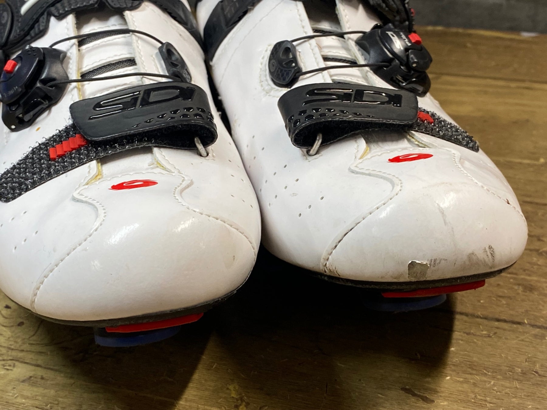 JV721 シディ SIDI CARBON TWELVE ビンディングシューズ 白 SPD-SL