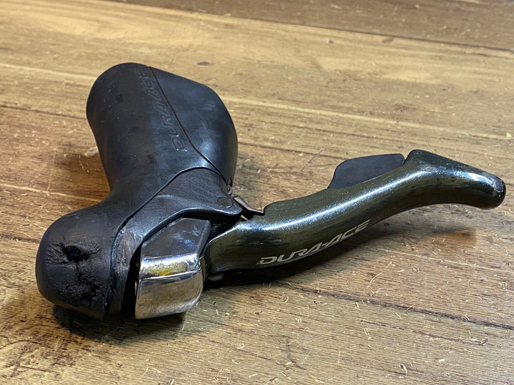 JT227 シマノ SHIMANO デュラエース DURA-ACE ST-7900 STIレバー 2x10s 空打ち ブラケットカバー破れあり ※ジャンク
