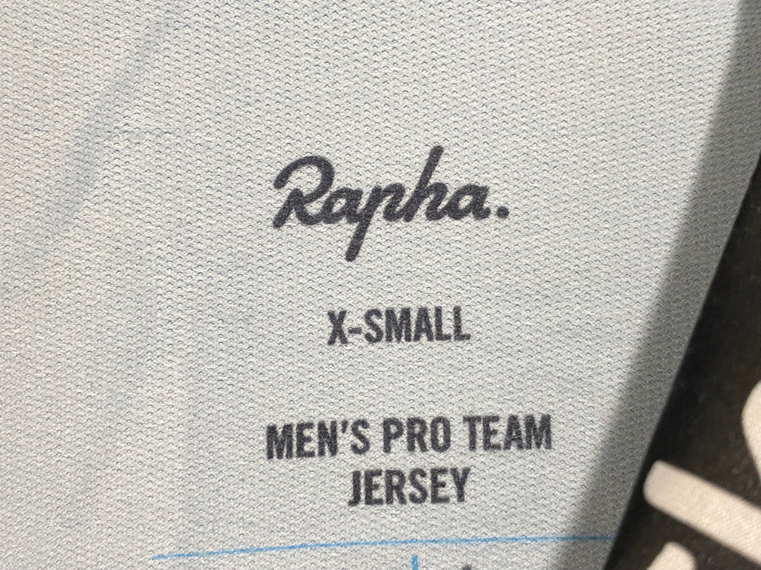 JV188 ラファ Rapha PRO TEAM JERSEY TEAM SKY 長袖 サイクルジャージ 黒 XS