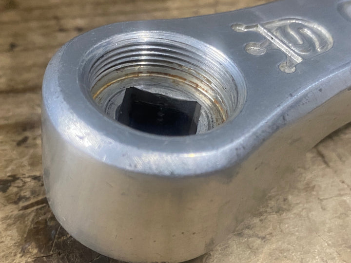 KB661 スギノ SUGINO SUPER MIGHTY クランクセット 49/43T 165mm