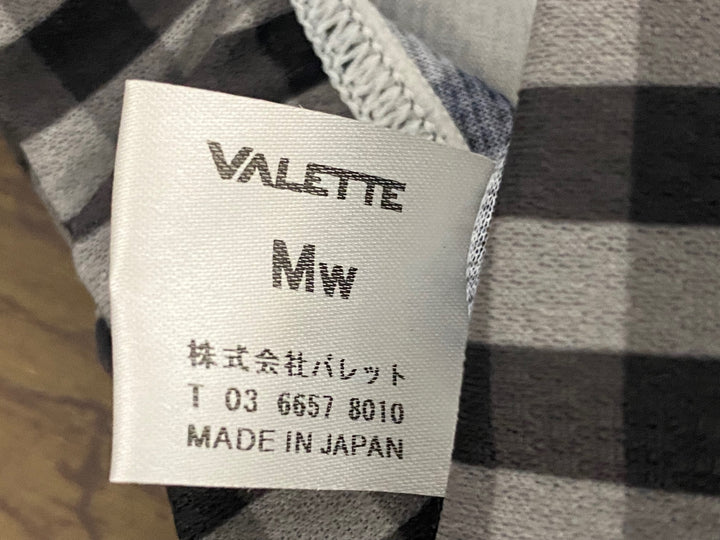 JJ826 バレット VALETTE 半袖 サイクルジャージ 黒 グレー Mw レディース