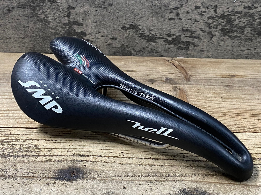 JY778 SELLE SMP hell サドル 黒 aisi 304 tubeレール