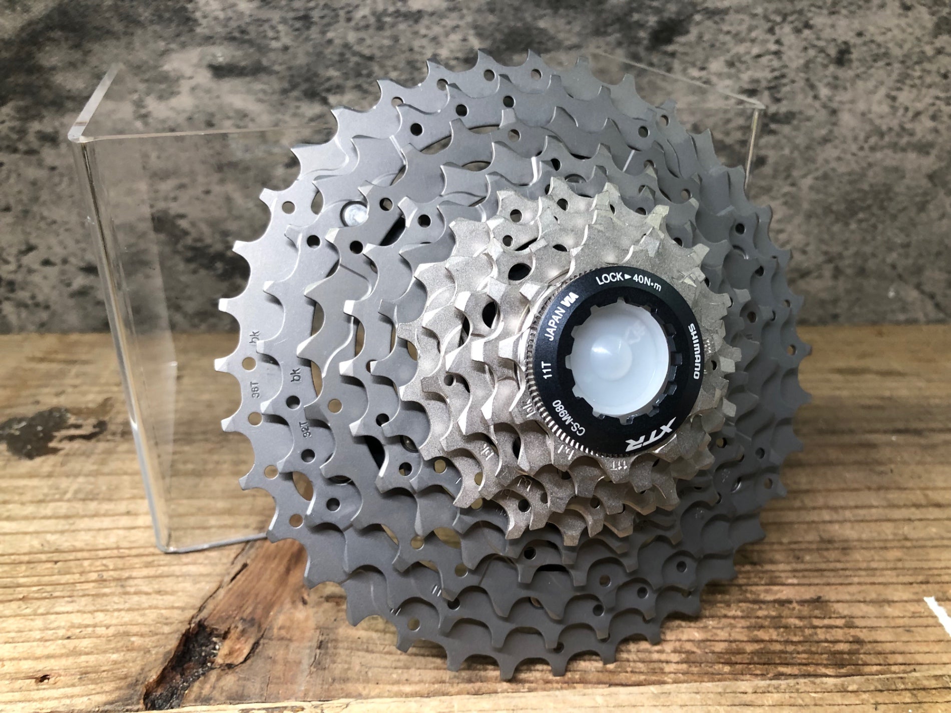 美品　Shimano XTR CS-M980 スプロケット 10速 11-36T JK368 シマノ SHIMANO XTR CS-M980 10S スプロケット 11-36T 10S