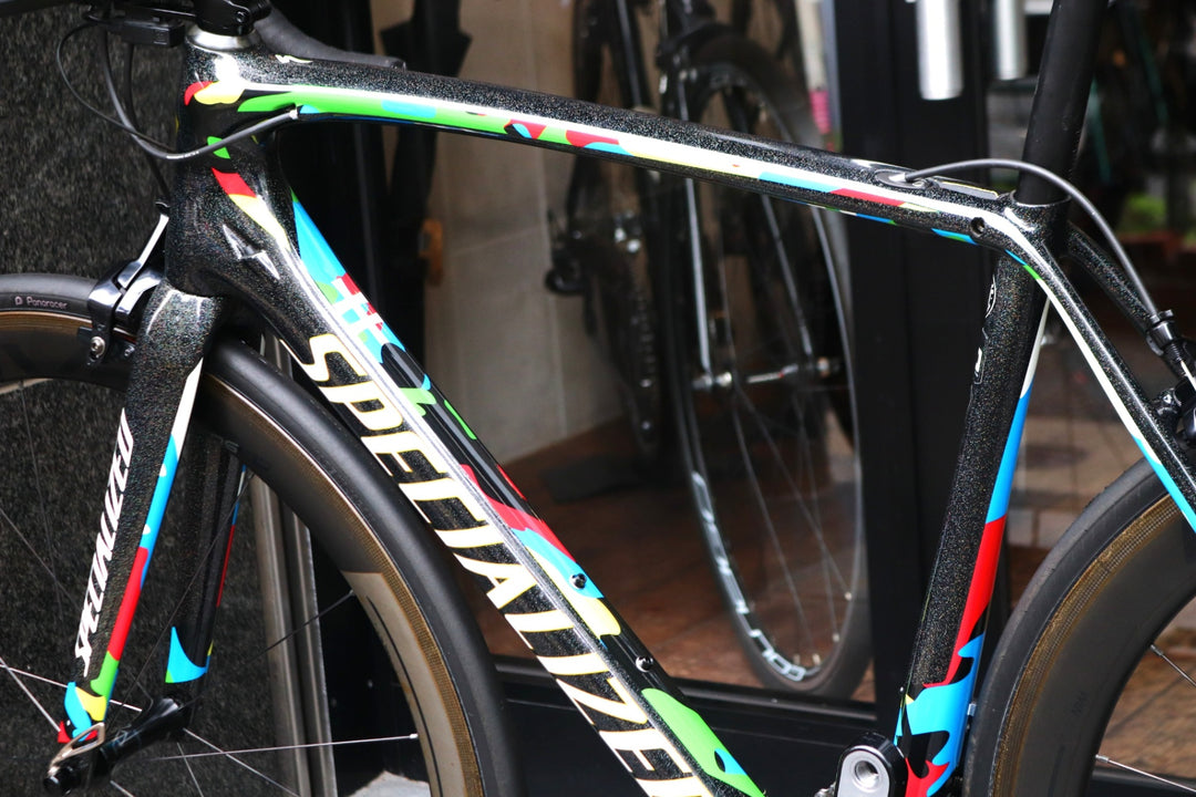 スペシャライズド SPECIALIZED ターマック TARMAC COMP SL5 SAGAN 2017モデル 56サイズ シマノ デュラエース 9070 MIX Di2 11S カーボン ロードバイク 【東京南麻布店】