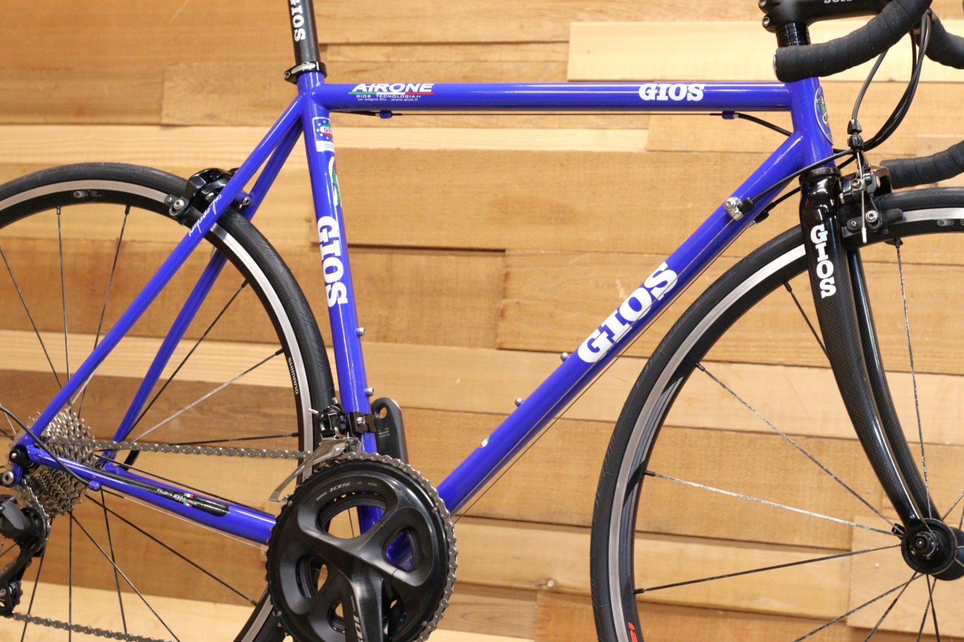 ジオス GIOS アイローネ AIRONE 2015頃モデル 54サイズ シマノ 105