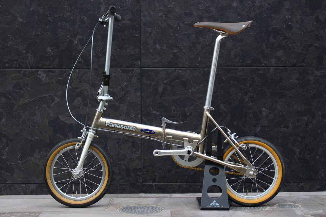 パナソニック PANASONIC トレンクル Traincle7500 B-PEMT223・S 2007頃 シングル チタン 折り畳み ミニベロ 【福岡店】