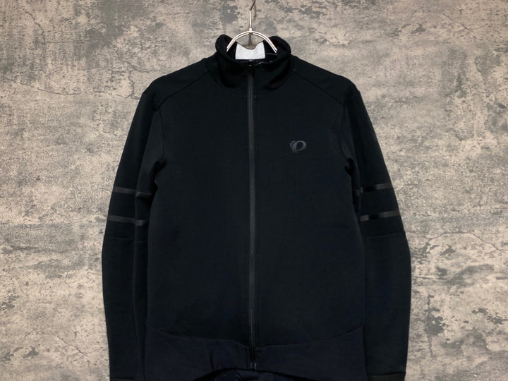 JV347 パールイズミ PEARL iZUMi 長袖サイクルジャケット 黒 M 裏起毛 黒タグ