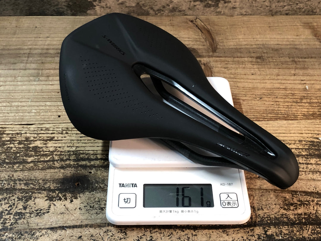 JM705 スペシャライズド SPECIALIZED S-WORKS POWER CARBON SADDLE サドル 黒 143mm カーボンレール