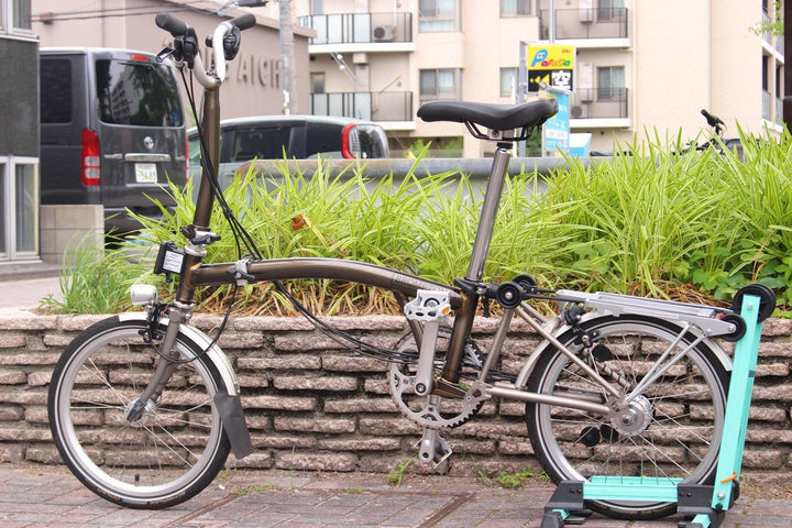 ブロンプトン BROMPTON M6RX スーパーライトモデル 2021 チタンフォーク バック 16インチ 折り畳み ミニベロ フォールディングバイク  【名古屋店】