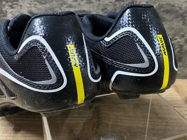 KJ481 マヴィック MAVIC アクシウム AKSIUM Ⅱ ビンディングシューズ EU43 1/3 SPD-SL 黒 ※ソール傷あり