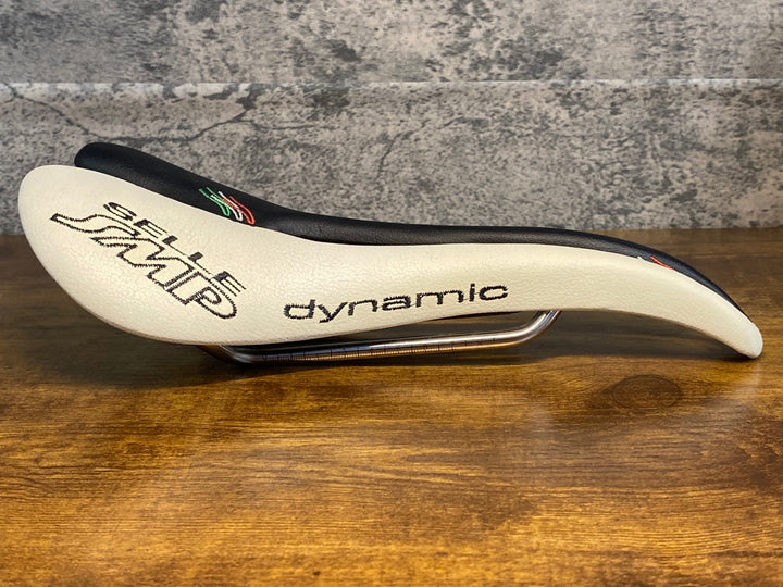 KR306 SELLE SMP DYNAMIC Limited Edition サドル 白/黒 inox tubeレール