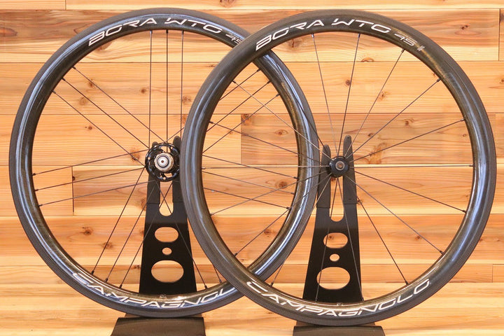 カンパニョーロ CAMPAGNOLO ボーラ BORA WTO 45 RIM AC3 シマノ 11S/12S 19C カーボン チューブレス ホイールセット 【広島店】