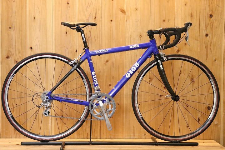 ジオス GIOS ウルティモ ULTIMO 2010年モデル 46サイズ シマノ ティアグラ 4500 9S アルミ カーボンバック ロードバイク 【芦屋店】