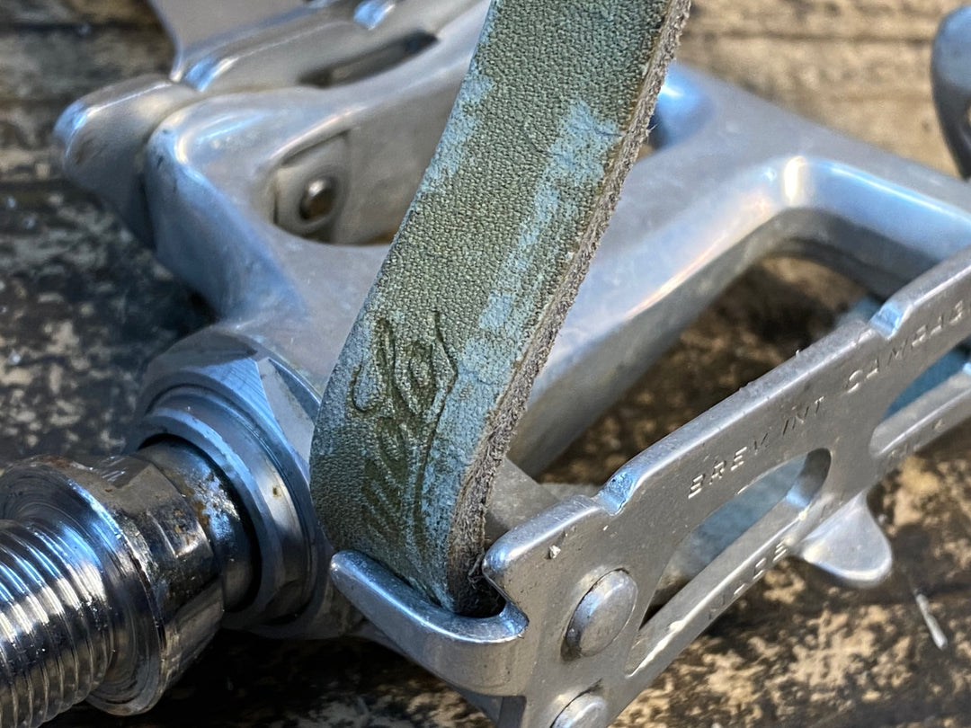 IX652 カンパニョーロ CAMPAGNOLO Cレコード C-RECORD トゥークリップ ペダル L