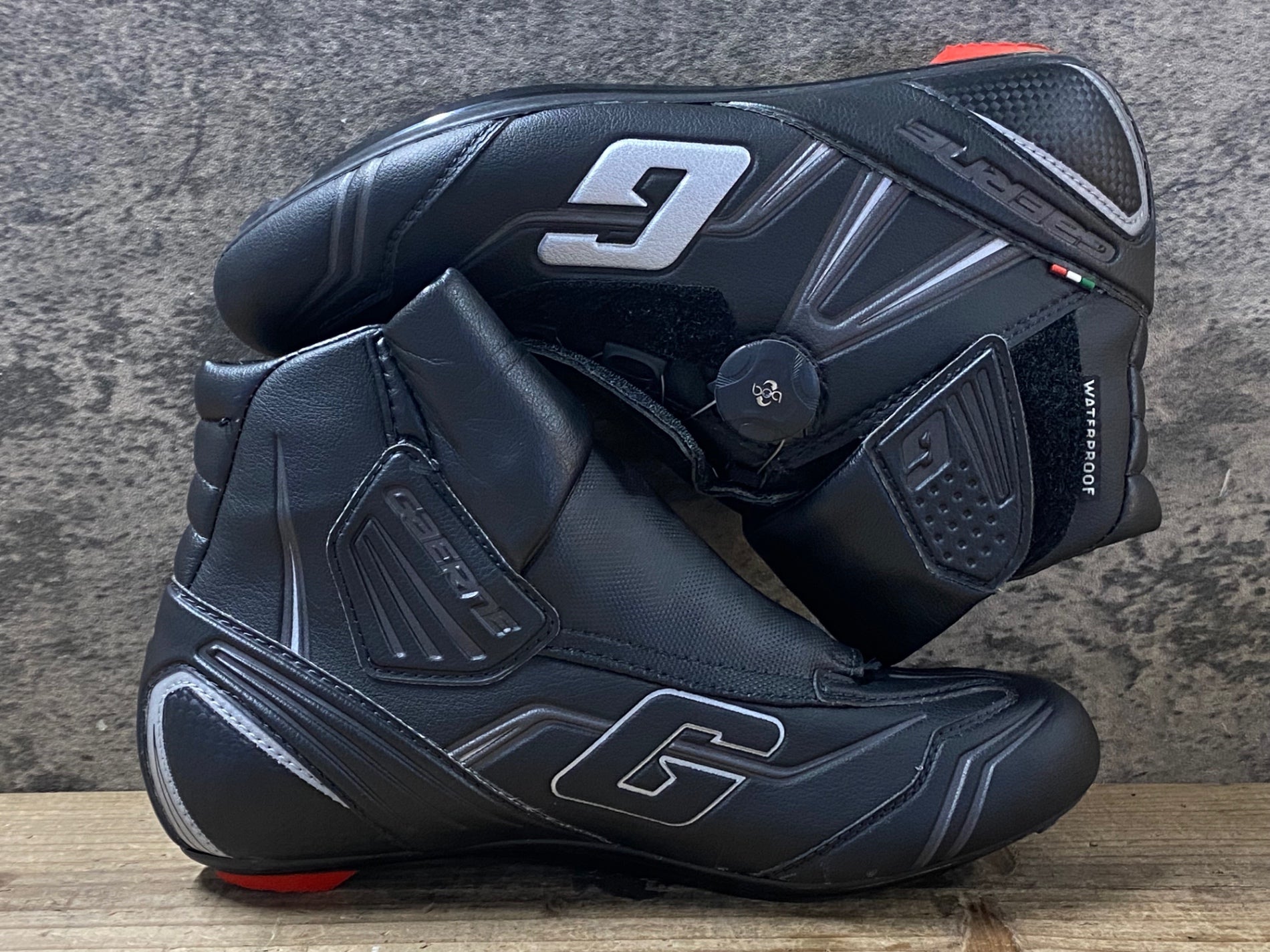 JS643 ガエルネ GAERNE STORM ROAD ビンディングシューズ 黒 EU40 SPD