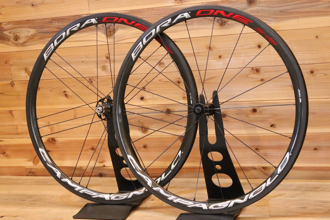 カンパニョーロ CAMPAGNOLO ボーラワン BORA ONE 35 RIM AC3 カンパ 11S/12S 外幅24.2mm カーボン チューブラー ホイールセット 【広島店】