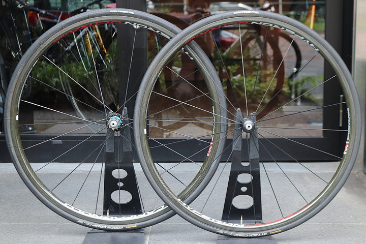 カンパニョーロ CAMPAGNOLO ハイペロン ウルトラ ツー HYPERON ULTRA TWO カーボン チューブラー ホイールセット カンパ12/11S ナローリム 13C 【東京南麻布店】