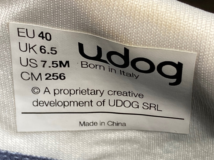 JY610 ユードッグ udog CIMA ビンディングシューズ 3穴 レース 白 EU40