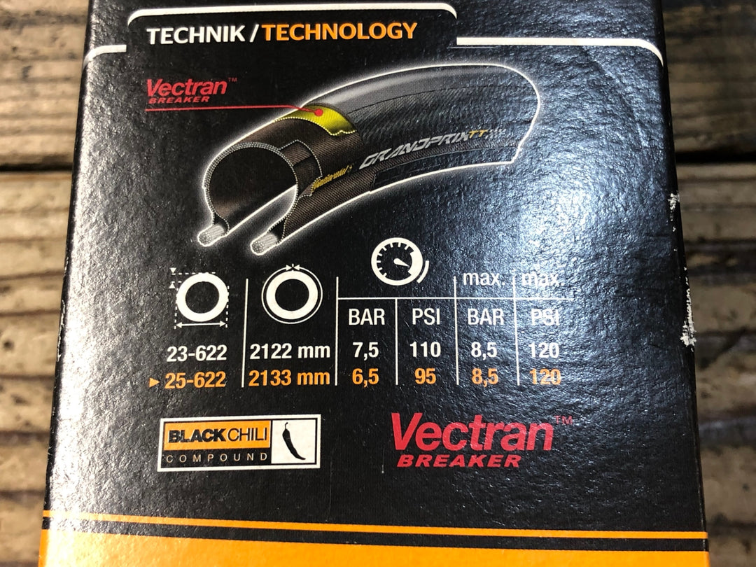 KD134 コンチネンタル CONTINENTAL GRANDPRIX TT クリンチャータイヤ 700x25c