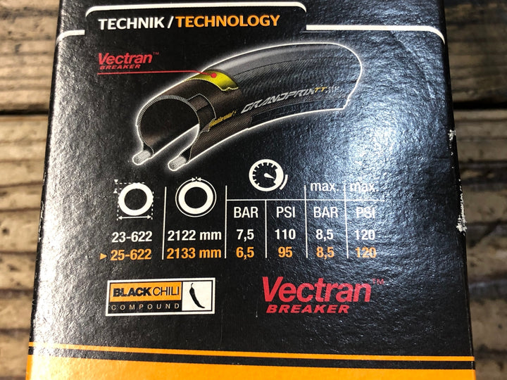KD134 コンチネンタル CONTINENTAL GRANDPRIX TT クリンチャータイヤ 700x25c