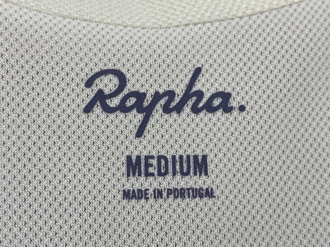 JM521 ラファ Rapha PRO TEAM BIB SHORTS Ⅱ LONG ビブショーツ 黒 黄緑 M ※パッド擦れ