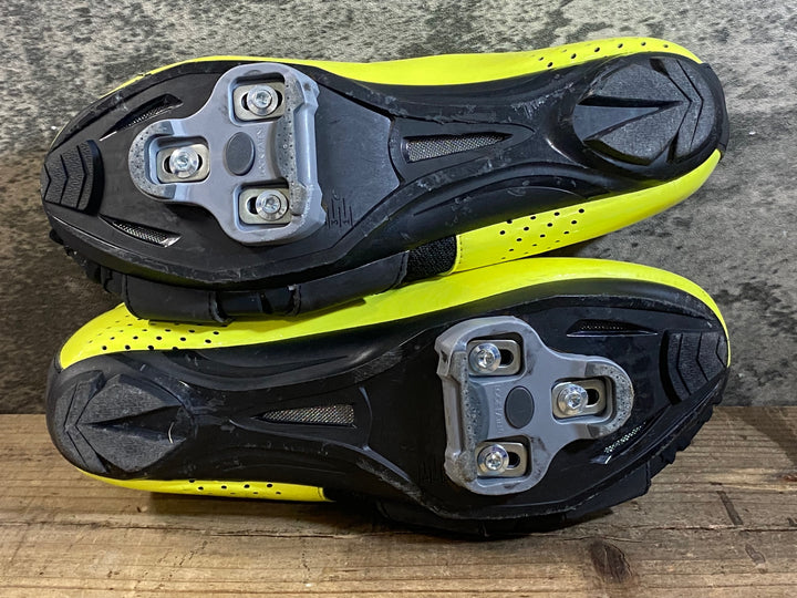 KG615 リンタマン Lintaman アジャストロード ADJUST Road Comp ビンディングシューズ SPD-SL 黄黒 EU41
