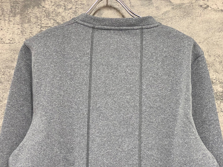 JY650 カフェドシクリステ CAFE DU CYCLISTE ANGELE 長袖 スウェットシャツ サイクルジャージ グレー 黒 L